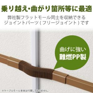 エレコム ELECOM 配線カバー モール 接...の詳細画像2