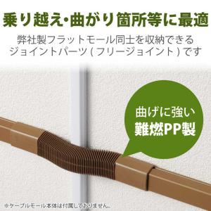 エレコム ELECOM 配線カバー モール 接...の詳細画像2