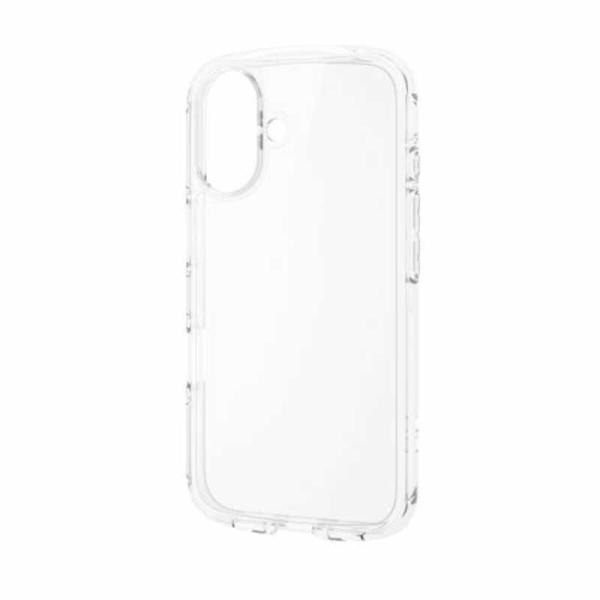 エレコム　ELECOM　iPhone 16(6.1インチ)TOUGHIM LITE オール クリア　...