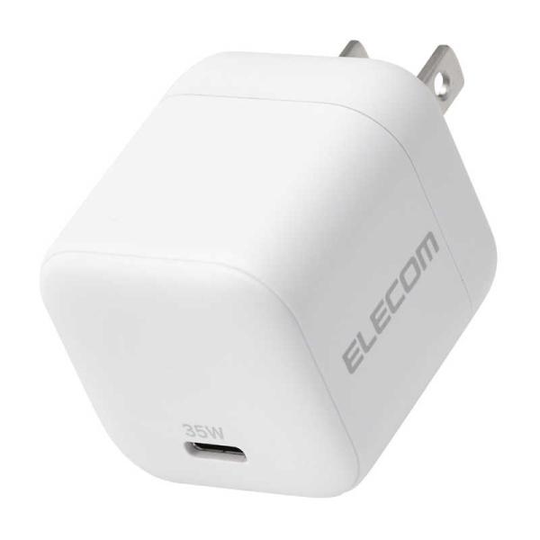 エレコム　ELECOM　USB Type-C コンセント 充電器 PD 35W PPS USB-C ...
