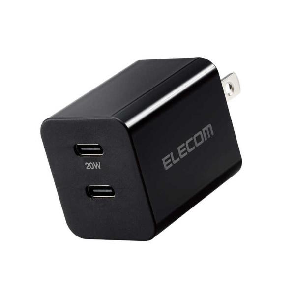 エレコム　ELECOM　USB Type-C コンセント 充電器 PD 20W 急速充電 USB-C...