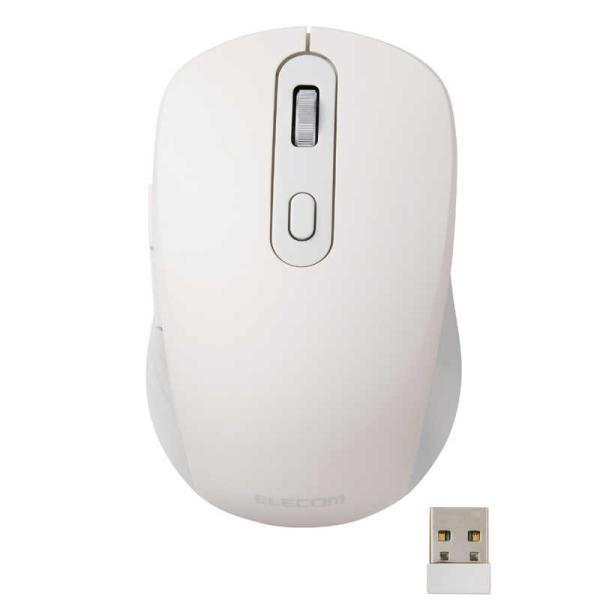 エレコム　ELECOM　マウス Bluetooth/ 無線 静音 6ボタン ファンクションボタン搭載...