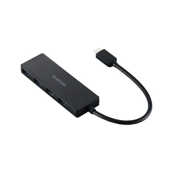 エレコム　ELECOM　USB Type-C ハブ USB3.2 Gen1 USB-A ×4 バスパ...
