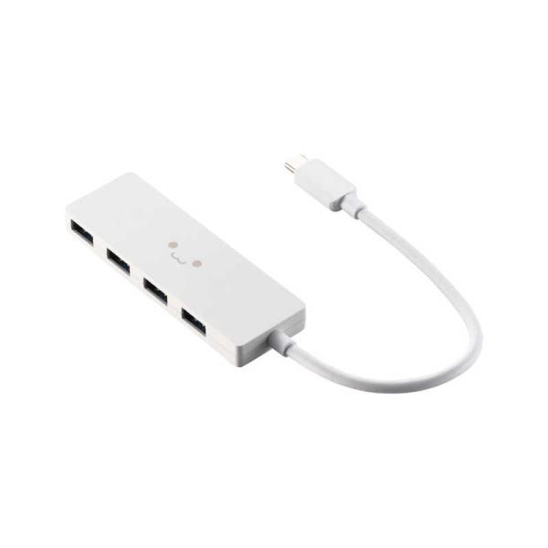 エレコム　ELECOM　USB Type-C ハブ USB3.2 Gen1 USB-A ×4 バスパ...