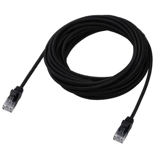 エレコム　ELECOM　LANケーブル CAT6A 5m 爪折れ防止 高耐久 メッシュ ( モデム ...