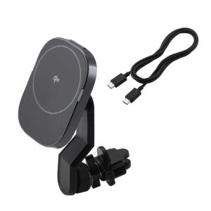 Qi2ワイヤレス充電器 車用 15W