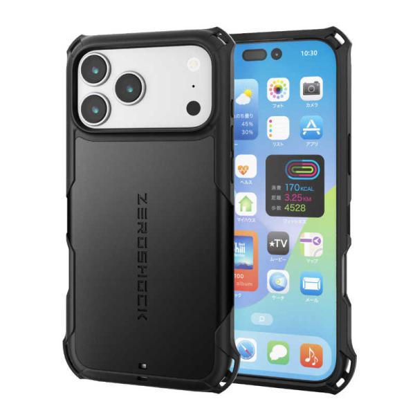エレコム　ELECOM　iPhone 17 Pro Maxケース ZEROSHOCK MAGKEEP...