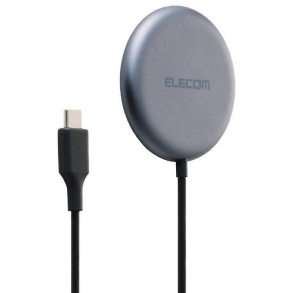 エレコム　ELECOM　ワイヤレス充電器 Qi2 25W マグネット式 ズレにくい 異物検知機能 U...