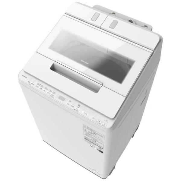 日立　HITACHI　全自動洗濯機 ビートウォッシュ 洗濯12.0kg 簡易乾燥(送風機能) ホワイ...