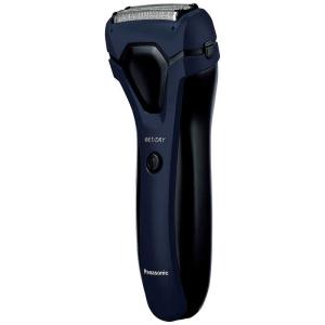 パナソニック　Panasonic　メンズシェーバー「DRY/WASHABLE」[3枚刃/国内専用]　ES-RL15-A 青