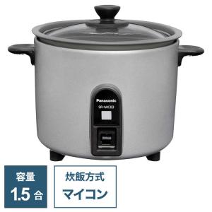 パナソニック　Panasonic　ミニクッカー 1.5合 マイコン シルバー　SR-MC03-S