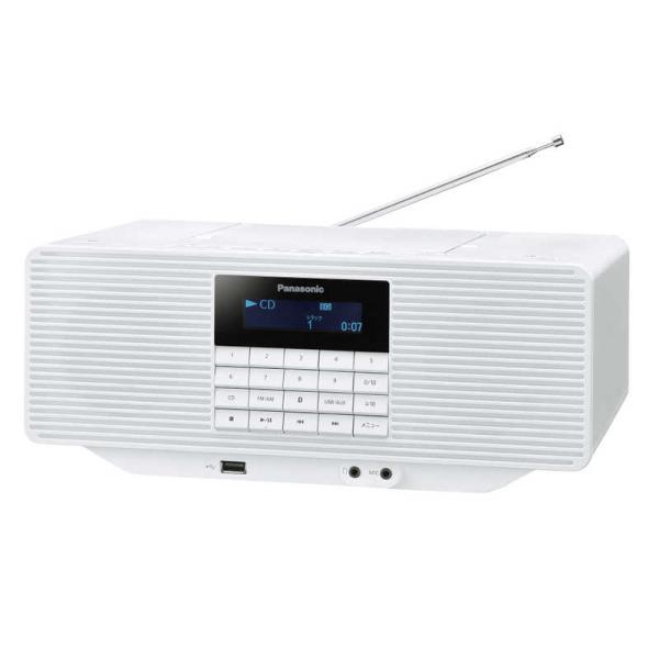 パナソニック　Panasonic　CDラジオ ホワイト　RX-D70BTSB-W