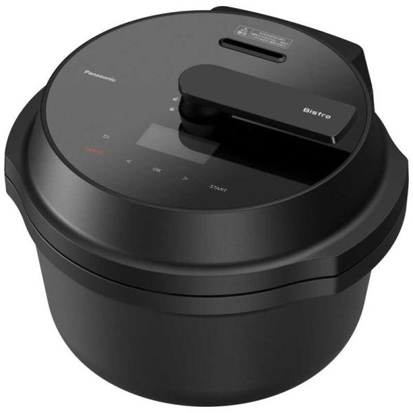 パナソニック　Panasonic　オートクッカー ビストロ 自動調理鍋 ブラック　NF-AC1000...