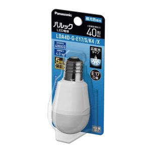 LDA4NHE17S4A1K 【Panasonic】LED電球 E17口金 小形電球40W相当