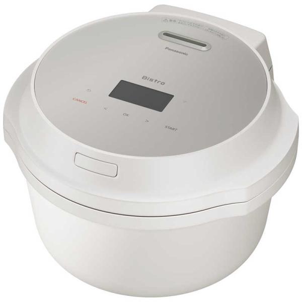 パナソニック　Panasonic　自動調理鍋 オートクッカー ビストロ ライトグレージュ　NF-AC...