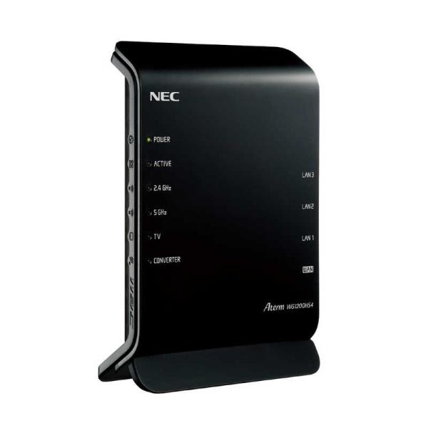 NEC　無線LANルーター(Wi-Fiルーター) ac/n/a/g/b 目安：〜4LDK/3階建　P...