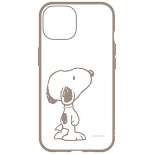 グルマンディーズ　iPhone 15(6.1インチ) IIII fit ケース ピーナッツ スヌーピー　SNGG-03B