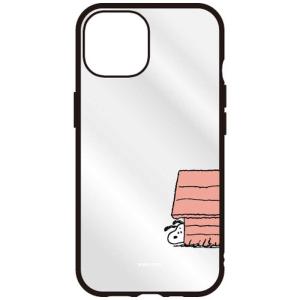 グルマンディーズ　iPhone 15(6.1インチ) IIII fit ケース ピーナッツ ドッグハウス　SNGG-07A