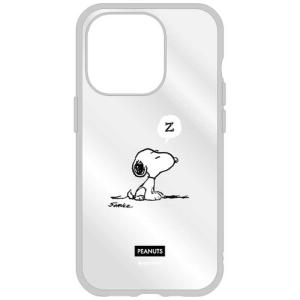 グルマンディーズ　iPhone 15 Pro(6.1インチ) IIII fit ケース ピーナッツ スヌーピー　SNGG-08B