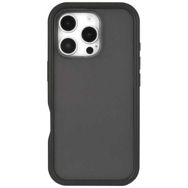 グルマンディーズ　iPhone 16 Pro(6.3インチプランプフレームケース ブラック　GMD-...
