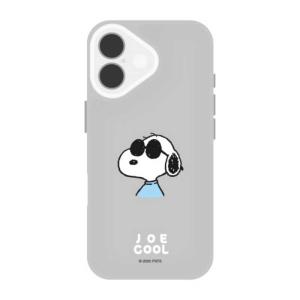 グルマンディーズ　iPhone 17ケース IIIIfit Clear ピーナッツ ジョー・クール　SNGG-168B
