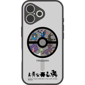 iPhone 17 ケース ポケモン ブラック
