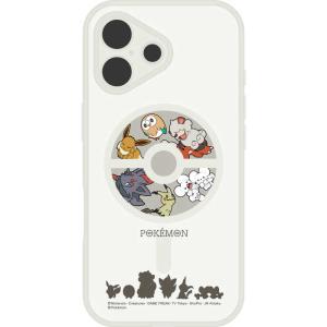 ポケモン iPhone 17 ケース アイボリー