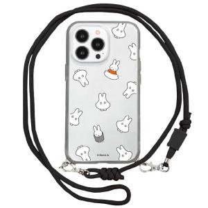 グルマンディーズ ミッフィー IIII fit Loop iPhone 14 Pro / 13 Pro対応ケース おばけごっこ MF359BK