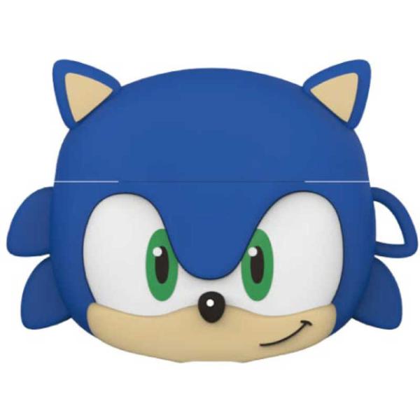 グルマンディーズ　AirPodsPro3ケース シリコーンケース シリコンケース ソニック・ザ・ヘッ...