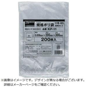 トラスコ中山　TRUSCO規格ポリ袋(極薄タイプ)12号A4サイズ200枚入 　KP12