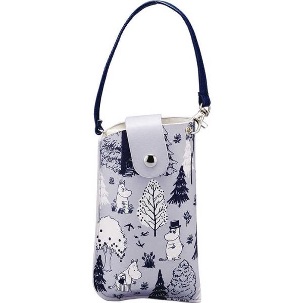 パール　ムーミン フラットパス付メガネケース FOREST　フラット_ムーミン