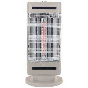 　温風+遠赤ヒーター 障害物センサー搭載ツインヒートPLUS(カーボン1本+シーズ2本) 1200W 10段階切替 温度設定5段階 ECOモード搭載 YAMAZEN　EDBC-SVM12(G)