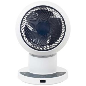ヤマゼン　洗えるサーキュレーター DCモーター搭載 (省エネタイプ) 自動首振り機能あり 15cm リモコン付き ホワイト　YKAR-EDW15-W