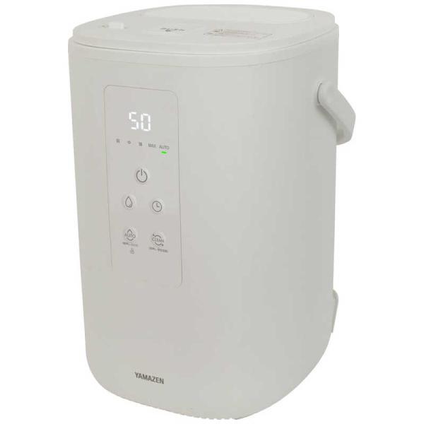 ヤマゼン　加湿器 スチーム式 木造10畳 鉄筋17畳 ベージュ　EKS-V3-C