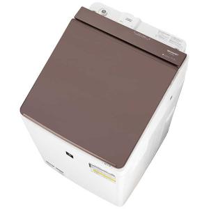 シャープ　SHARP　縦型洗濯乾燥機 ブラウン 洗濯11.0kg 乾燥6.0kg ヒーター乾燥(排気タイプ)　ES-PW11J-T（標準設置無料）