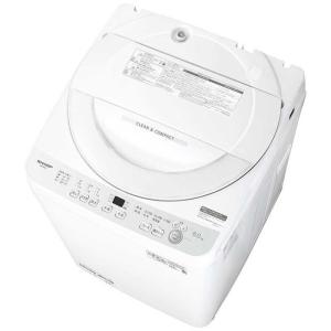 SHARP SHARP ES-GE6G-T 全自動洗濯機 6kg ステンレス穴なし槽 SHARP SHARP ES-GE6G-T 全自動洗濯機 6kg ステンレス穴なし槽