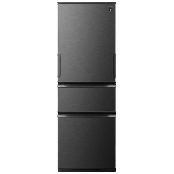 シャープ　SHARP　冷蔵庫 3ドア 374L どっちもドア(両開き) ダークアッシュグレー　SJ-...