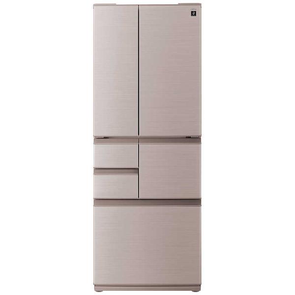 シャープ　SHARP　冷蔵庫 6ドア 502L フレンチドア(観音開き) プラズマクラスター 真ん中...