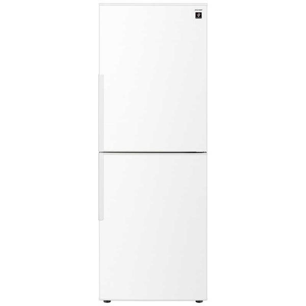 シャープ　SHARP　冷蔵庫 2ドア 280L 右開き プラズマクラスター シャキット野菜室 幅56...