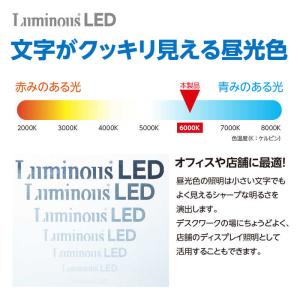 ドウシシャ 工事不要 直管形LEDランプ グロ...の詳細画像2