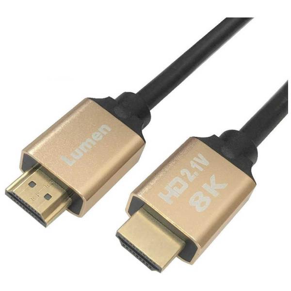 ルーメン　ウルトラハイスピードHDMIケーブル 1m 8K 60Hz対応　LDC-8KHDMI10