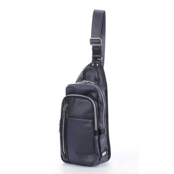 A.L.I　ボディーバッグ ACTLOG ネイビー　ATG-3053