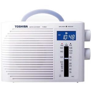 東芝　TOSHIBA　防水クロックラジオ　TY-BR30F(W)｜コジマYahoo!店