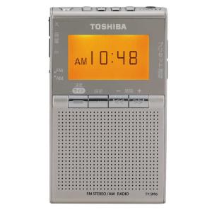 東芝　TOSHIBA　ポータブルラジオ ワイドFM対応 サテンゴールド　TY-SPR6(N)｜コジマYahoo!店