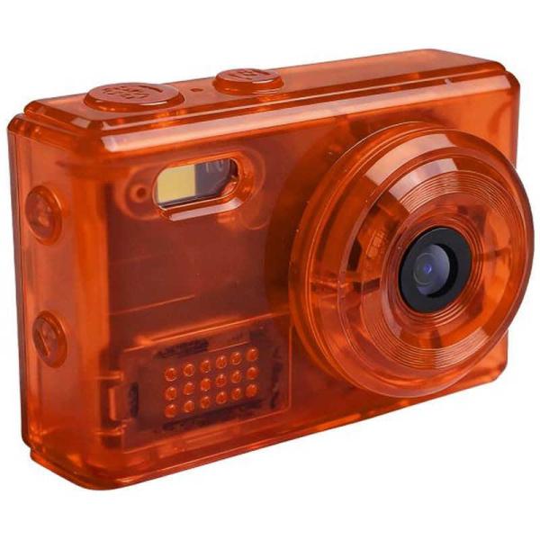 SAC　CONNECT オリジナルコンパクトデジタルMINIカメラ クリアオレンジ　SMC01-TO...