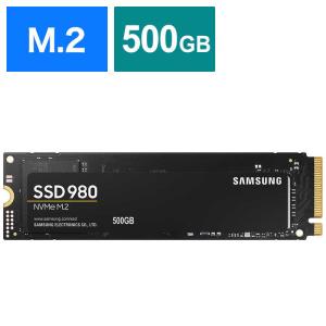 SAMSUNG　内蔵SSD PCI-Express接続 SSD 980 [500GB /M.2]「バ
