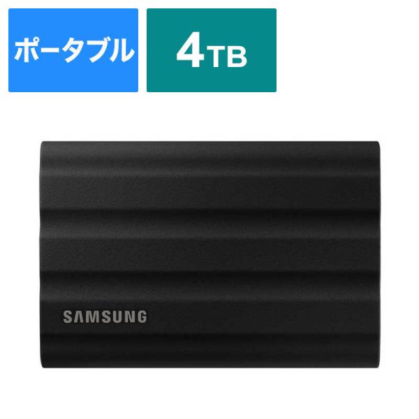 SAMSUNG　外付けSSD USB-C＋USB-A接続 T7 Shield(Android/Mac...