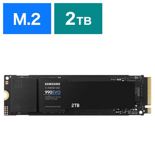 SAMSUNG　内蔵SSD PCI-Express接続 990 EVO [2TB /M.2]　MZ-...