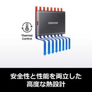 SAMSUNG 外付けSSD T7 [1TB ...の詳細画像5