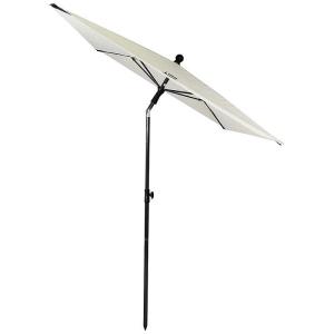 キャプテンスタッグ　ガーデン UV長方形パラソル (210cm) ホワイト　UD-0059
